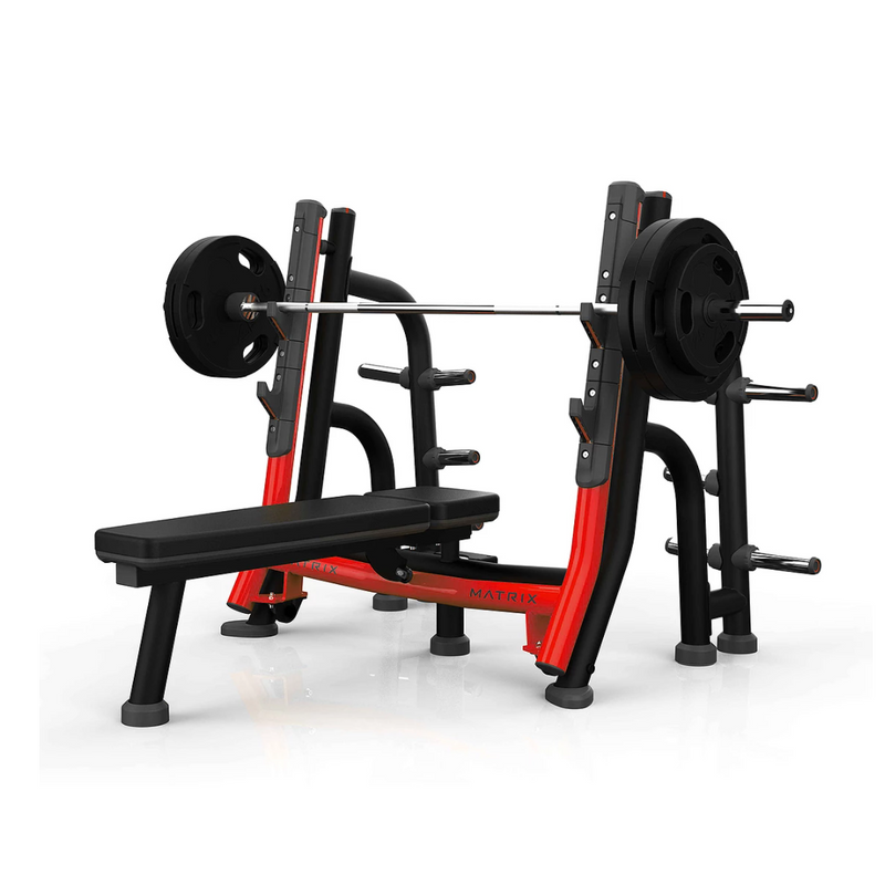 Matrix Magnum Breaker Olympic Flat Bench | Johnson Fitness Australia ...